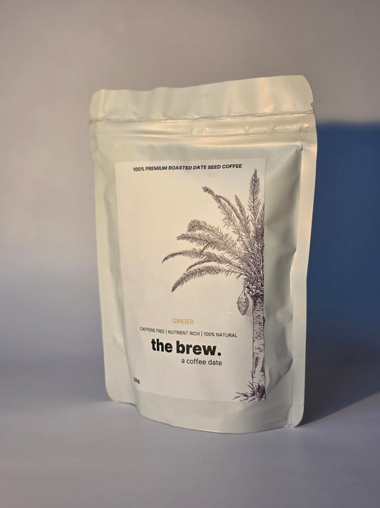 Dadelkärnkaffe Ingefära